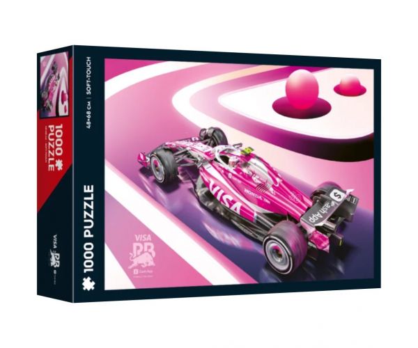 Formula-1 VISA Cash App Soft-Touch 1000db-os puzzle - Trefl