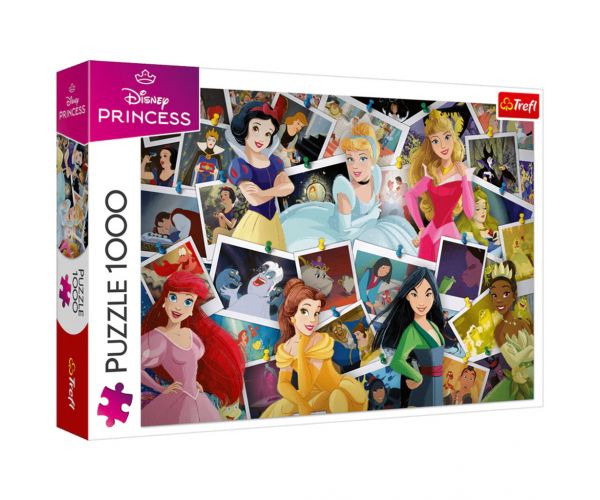 Disney hercegnők fényképei 1000db-os puzzle - Trefl