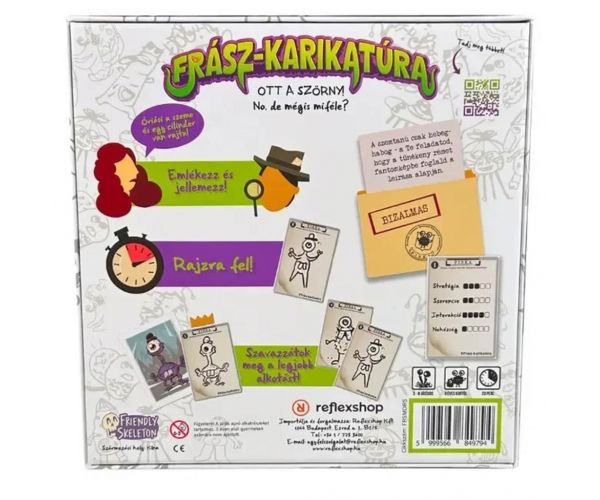 Frászkarikatúra társasjáték