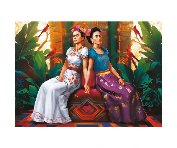 Frida Kahlo Két arc egy lélek 1000db-os Prémium plus quality puzzle - Trefl