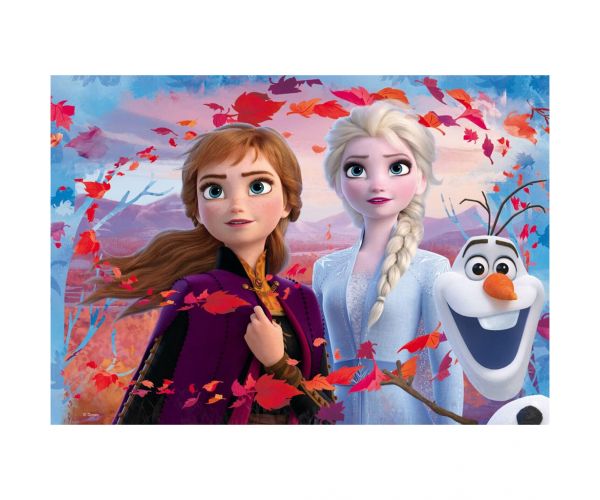 Jégvarázs 2 2 az 1-ben 60db-os puzzle és színező 50x35cm - Lisciani