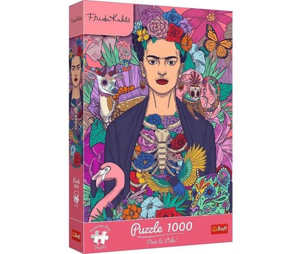 Frida Kahlo - Virágzó lélek 1000db-os prémium puzzle - Trefl