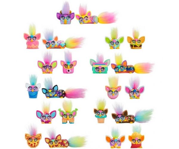 Furby 2db-os mini figura meglepetéscsomag 1db - Hasbro