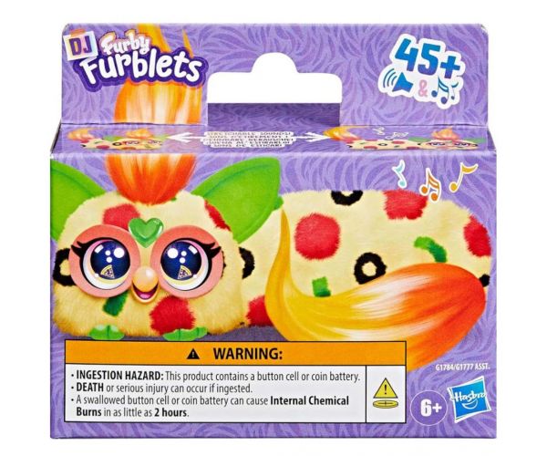 Furby: DJ Furblets Pepp-Oh-Roni interaktív plüss figura - Hasbro