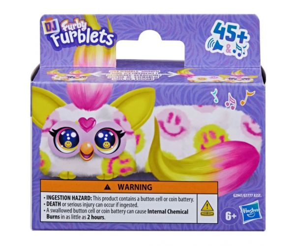 Furby: DJ Furblets Smile-A-Lot interaktív plüss figura - Hasbro
