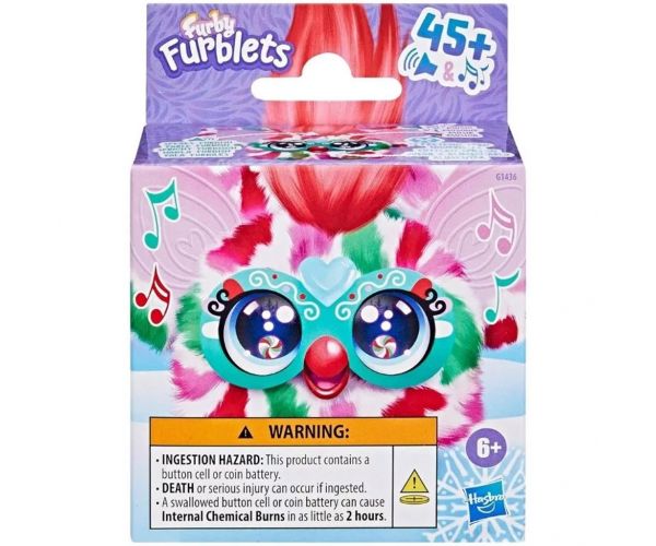 Furby: Furblets Pep-Mint interaktív plüssfigura - Hasbro