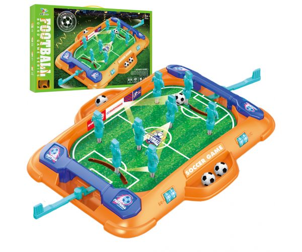 Football: Asztali rugósfoci játékszett 37x21cm