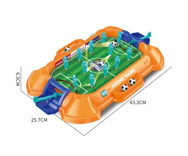 Football: Asztali rugósfoci játékszett 43x26cm