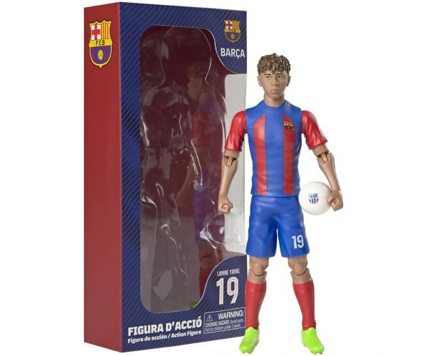 Focista akciófigura, 20 cm - FC Barcelona, Lamine Yamal 19-es mezben