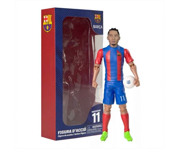 Focista akciófigura, 20 cm - Barcelona, Raphinha 11-es mezben