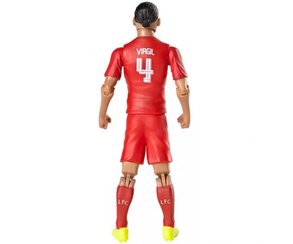 Focista akciófigura, 20 cm - Liverpool, Van Dijk 4-es mezben