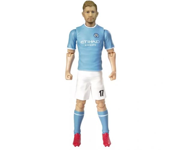 Focista akciófigura, 20 cm - Mancester City, De Bruyne 17-es mezben