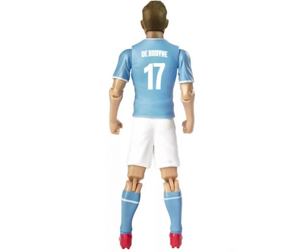 Focista akciófigura, 20 cm - Mancester City, De Bruyne 17-es mezben