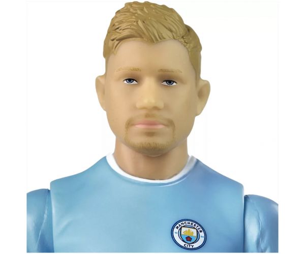 Focista akciófigura, 20 cm - Mancester City, De Bruyne 17-es mezben