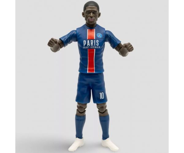 Focista akciófigura, 20 cm - PSG, Dembele 10-es mezben
