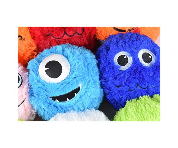 Fuzzy Monsters szőrös plüss labda többféle változatban 23cm