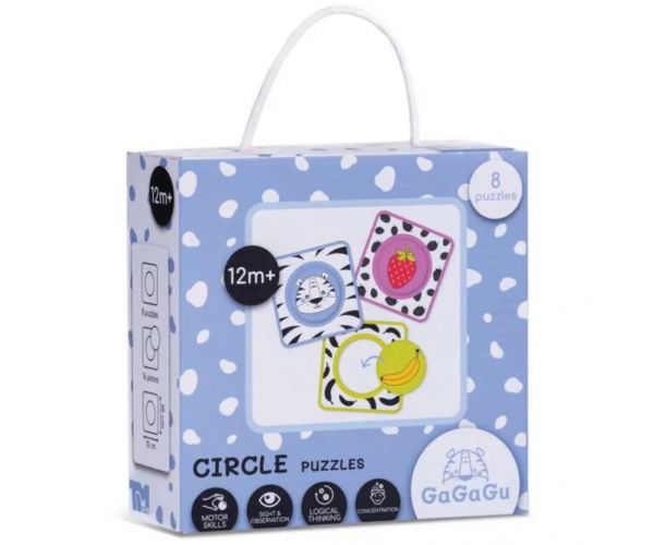 GaGaGu: Bébi puzzle - körök