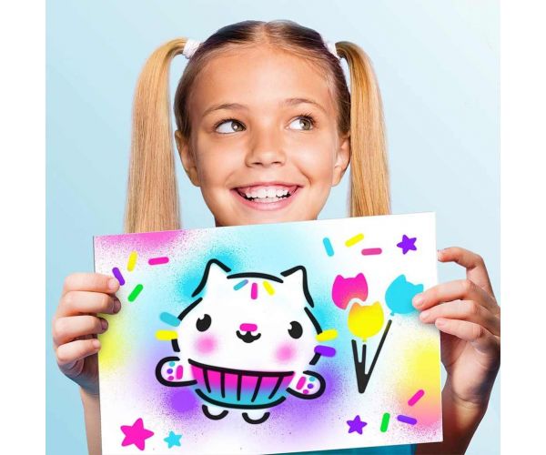 Gabi Babaháza: Airbrush színező készlet táskában