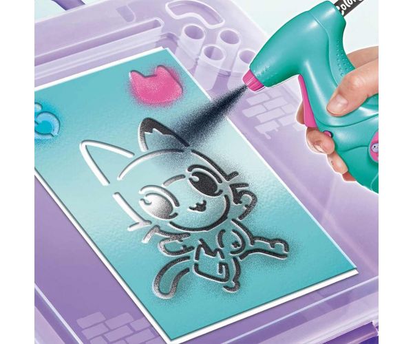 Gabi Babaháza: Airbrush színező készlet táskában