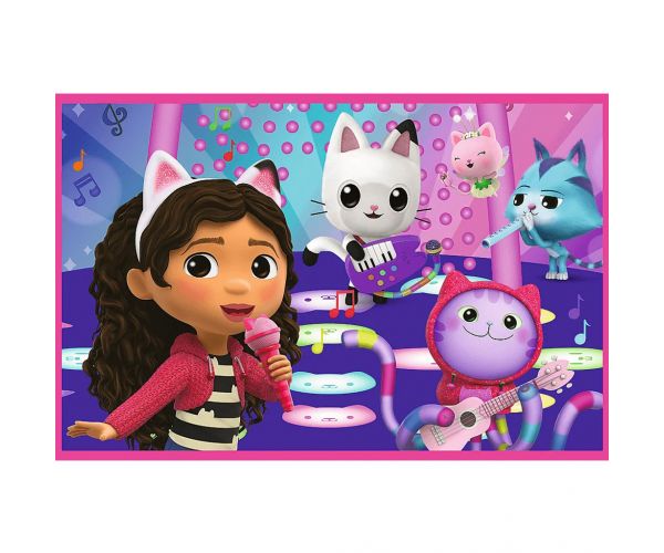 Gabi babaháza játék Gabival 2x24db-os puzzle - Trefl