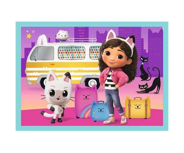 Gabi babaháza 4 az 1-ben 35-48-54-70db-os puzzle - Trefl