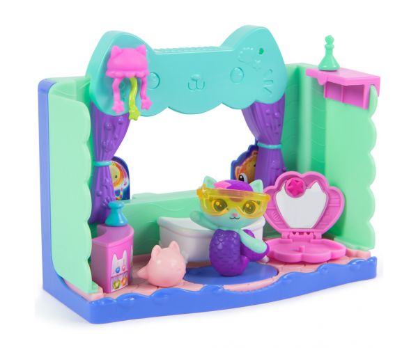 Gabi babaháza mozi: Szirénke fürdőszobája játékszett - Spin Master