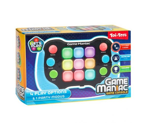 Game Maniac: 4 az 1-ben elektronikus játékkonzol