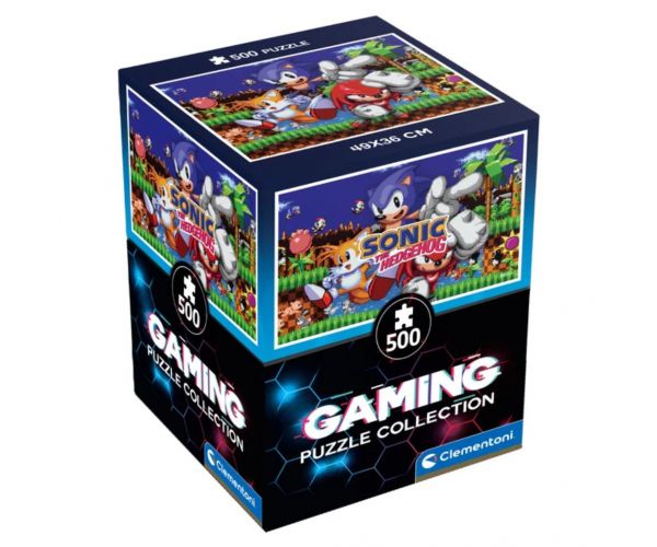 Gaming Puzzle Collection Sonic 500 db-os puzzle - Clementoni