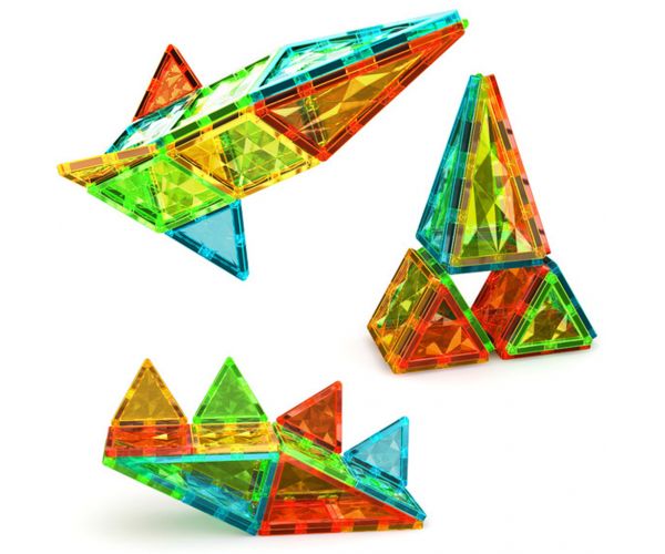 Geomag: Magnetic Tiles Gems mágneses építőkocka 16db-os szett