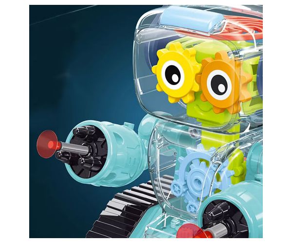 GearWheel világító harci robot kilövővel kétféle változatban