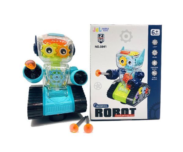 GearWheel világító harci robot kilövővel kétféle változatban