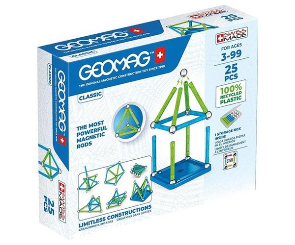 Geomag Green Line Classic mágneses építőjáték 25db-os