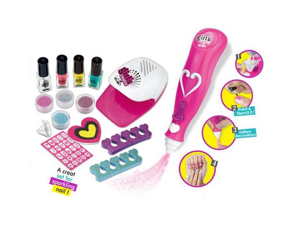 Girl's Creator köröm stúdió szett kiegészítőkkel