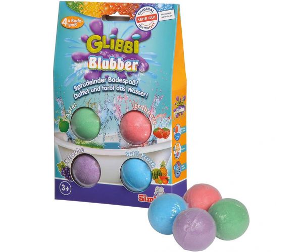 Glibbi Bluber 4db-os fürdőbomba - Simba Toys