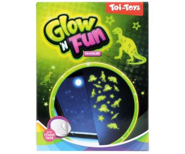 Glow'N Fun Dinoszauruszos dekor matrica