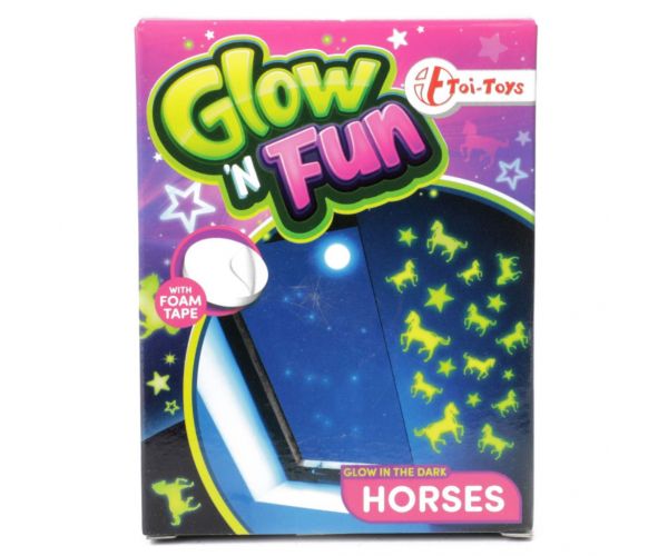 Glow'N Fun Lovas fluoreszkáló dekor matrica