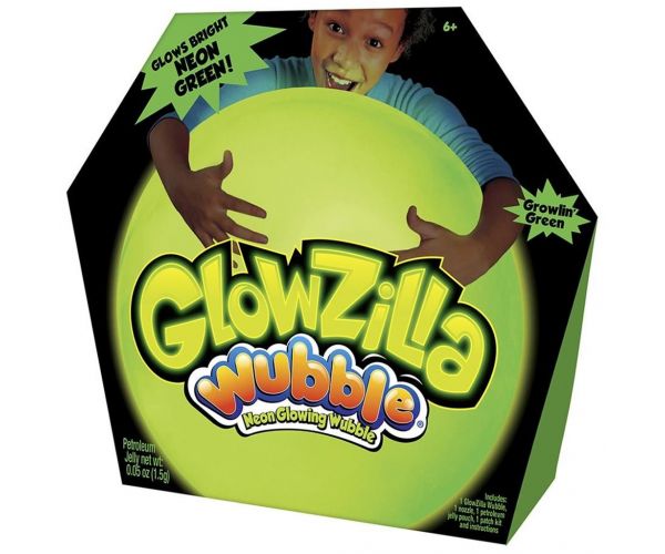 Glowzilla Wubble világító buboréklabda neon zöld színben 75cm