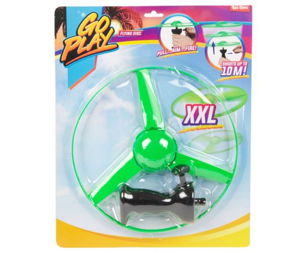 Go Play Helikopter propeller kilövő játékszett több színváltozatban 1db