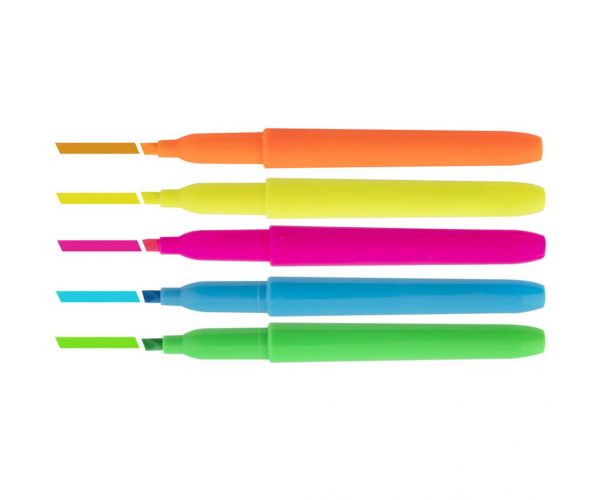 Grafix Neon 40 lapos kifestő készlet 5db filctollal