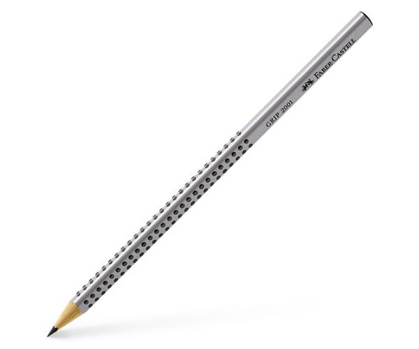 Faber-Castell: Grip grafit ceruza 2H ezüst