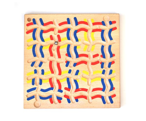 Golyós fa ügyességi játék 25x25cm
