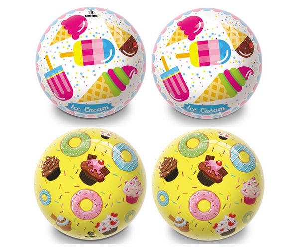 Gumilabda fagyis vagy fánkos mintával 14cm - Mondo Toys
