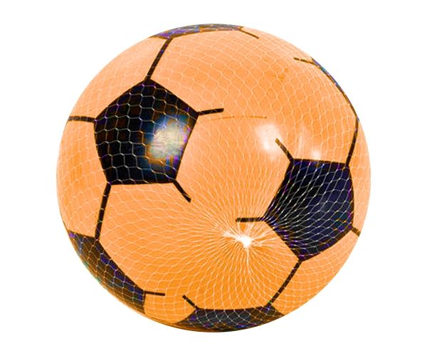 Focimintás gumilabda több színváltozatban 23cm
