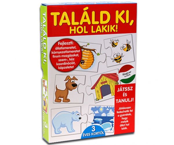Találd ki hol lakik! párkereső játék