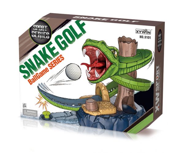 Snake Golf: Kígyós mini golf szett