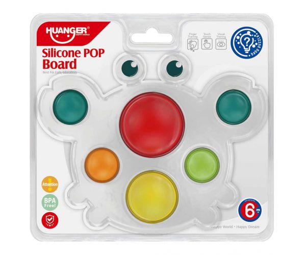 Happy World: Pop it! Nyugtató rákpajti készségfejlesztő bébijáték
