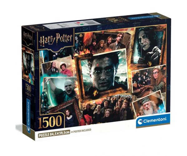 Harry Potter - A varázslat öröksége HQC 1500db-os compact puzzle - Clementoni