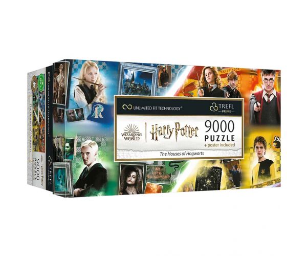 Harry Potter: A házak a Roxfortban 9000db-os UFT puzzle - Trefl