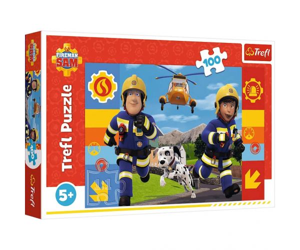 Sam a tűzoltó 100db-os puzzle - Trefl