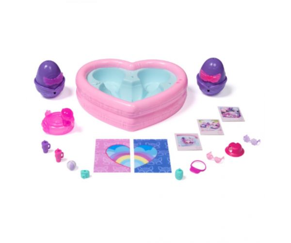 Hatchimals Alive!: Neon Szivárvány Medence party játékszett- Spin Master
